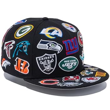 【9FIFTY(TM)キャップ】ALLOVER LOGO＜NEW ERA＞ Amazon | ニューエラ キャップ NEW ERA 9FIFTY Team Logo